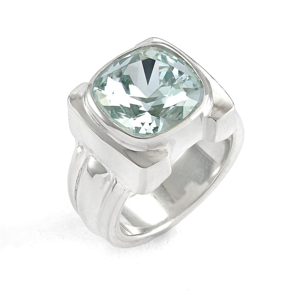 Atik Square Ring - Reva Jewellery