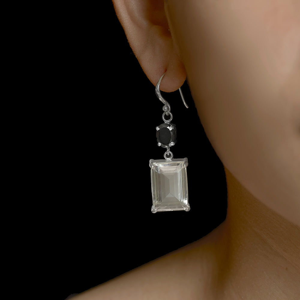 Jet Earrings - Reva Jewellery