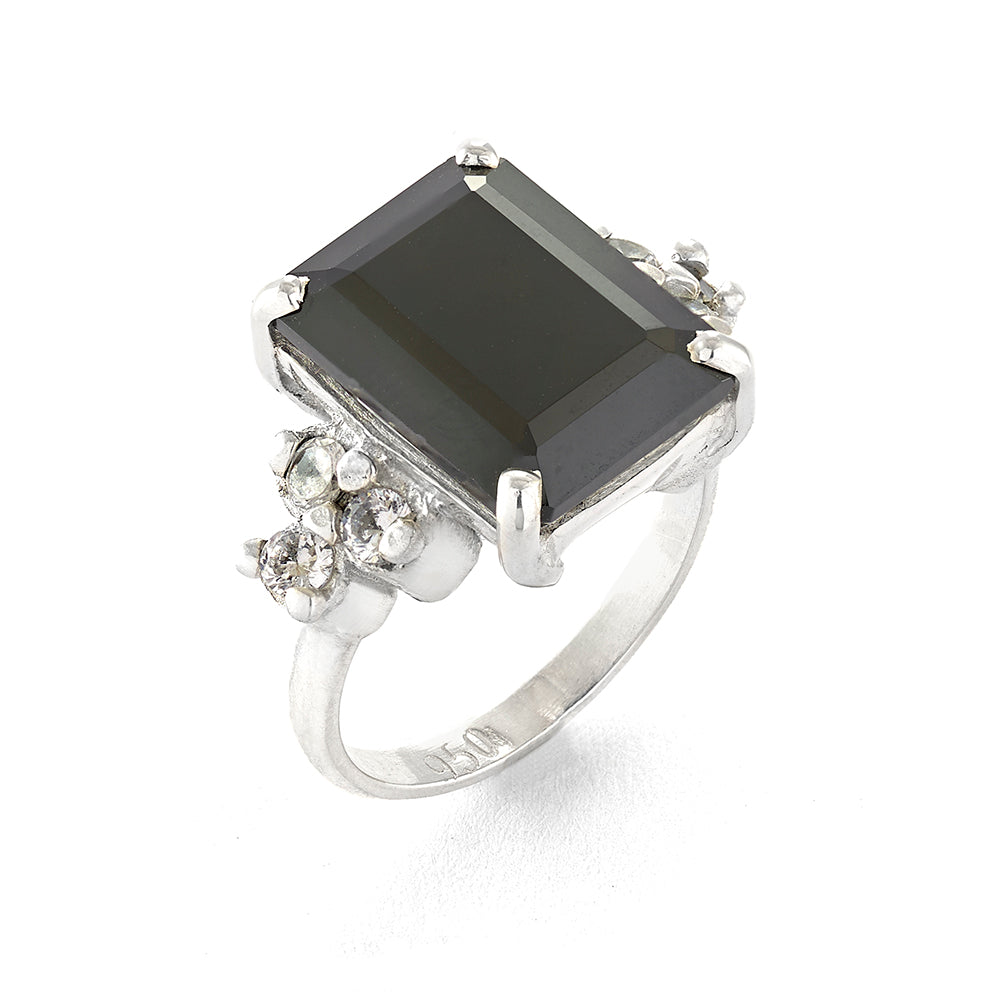 Jet Ring - Reva Jewellery