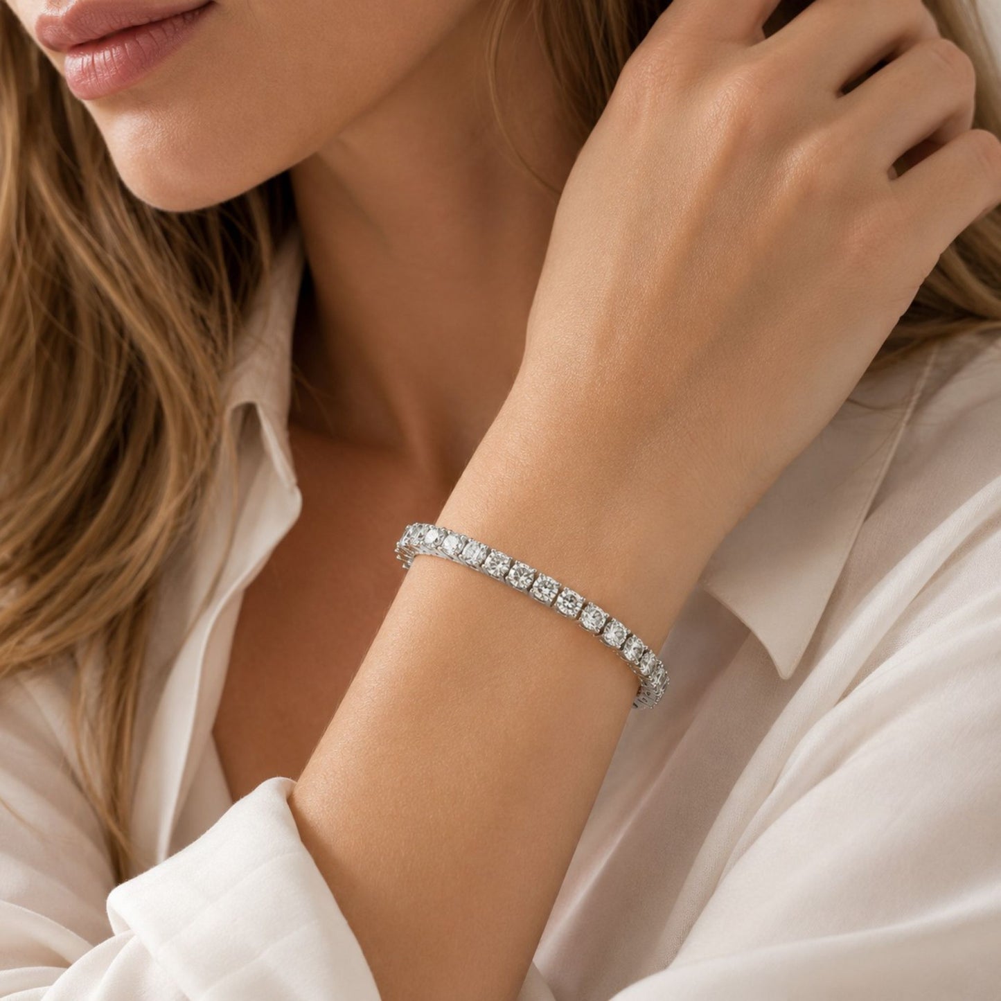Aster Tennis Bracelet