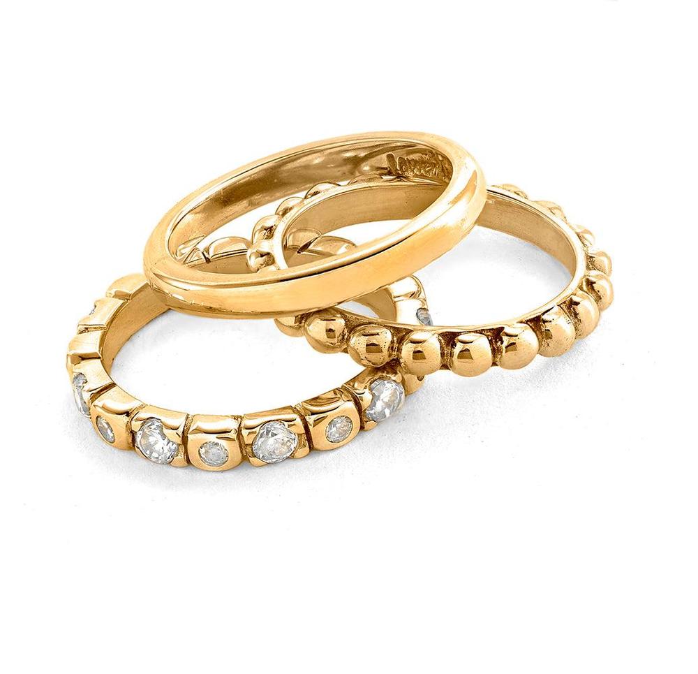 Gaby Stack Rings - Reva Jewellery