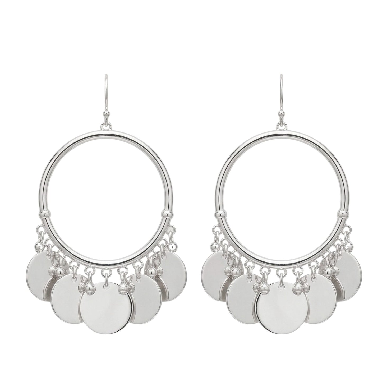 La Gitane Discs Earrings - Reva Jewellery