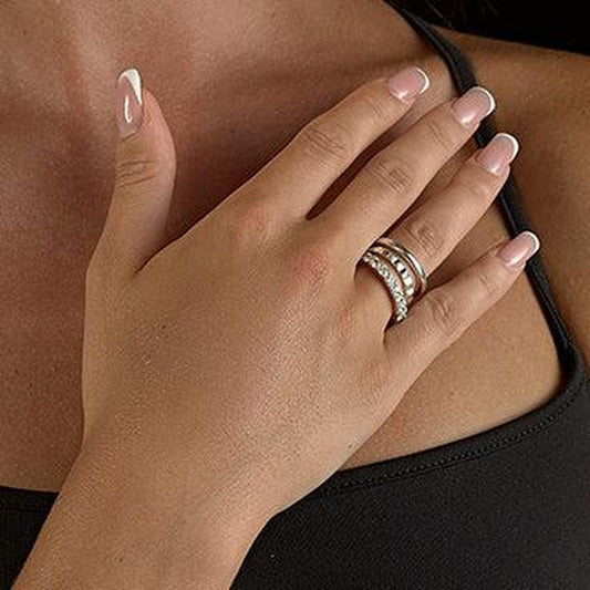 Reina Stack Rings - Reva Jewellery