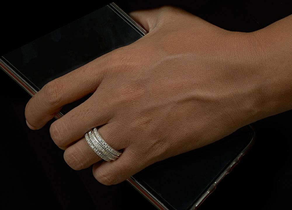 Anna Stack Rings - Reva Jewellery