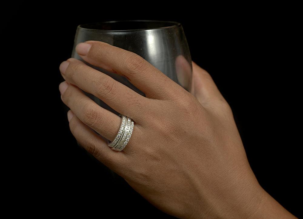 Anna Stack Rings - Reva Jewellery