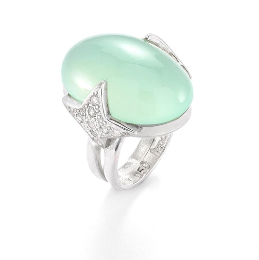 Aqua Star Ring - Reva Jewellery