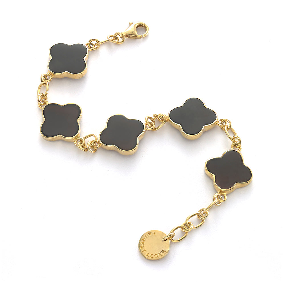 Clover Bracelet Vermeil