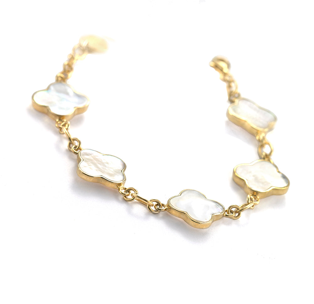 Clover Bracelet Vermeil