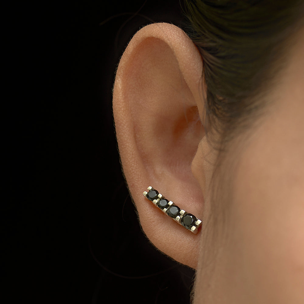 Small Climber Post Earrings