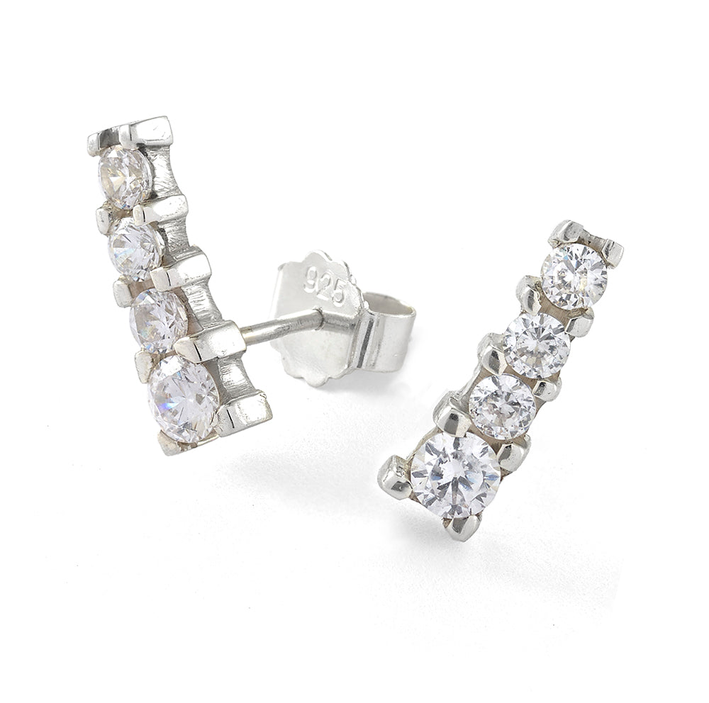 Small Climber Post Earrings