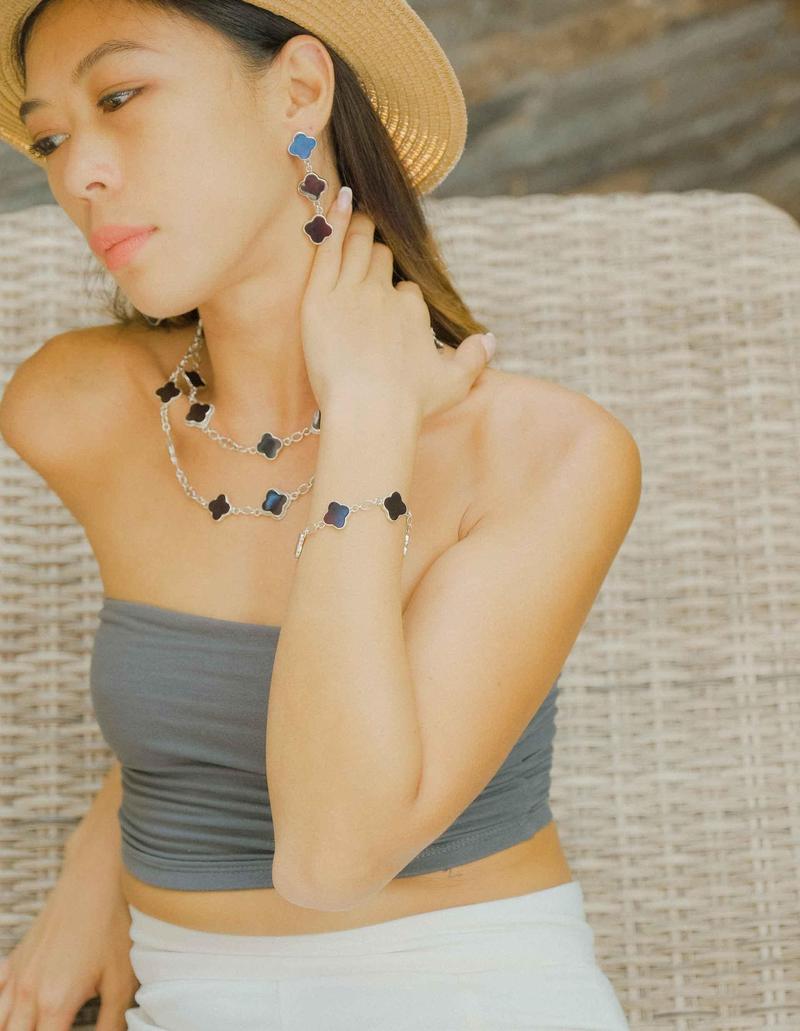 Clover Chain Necklace - Reva Jewellery