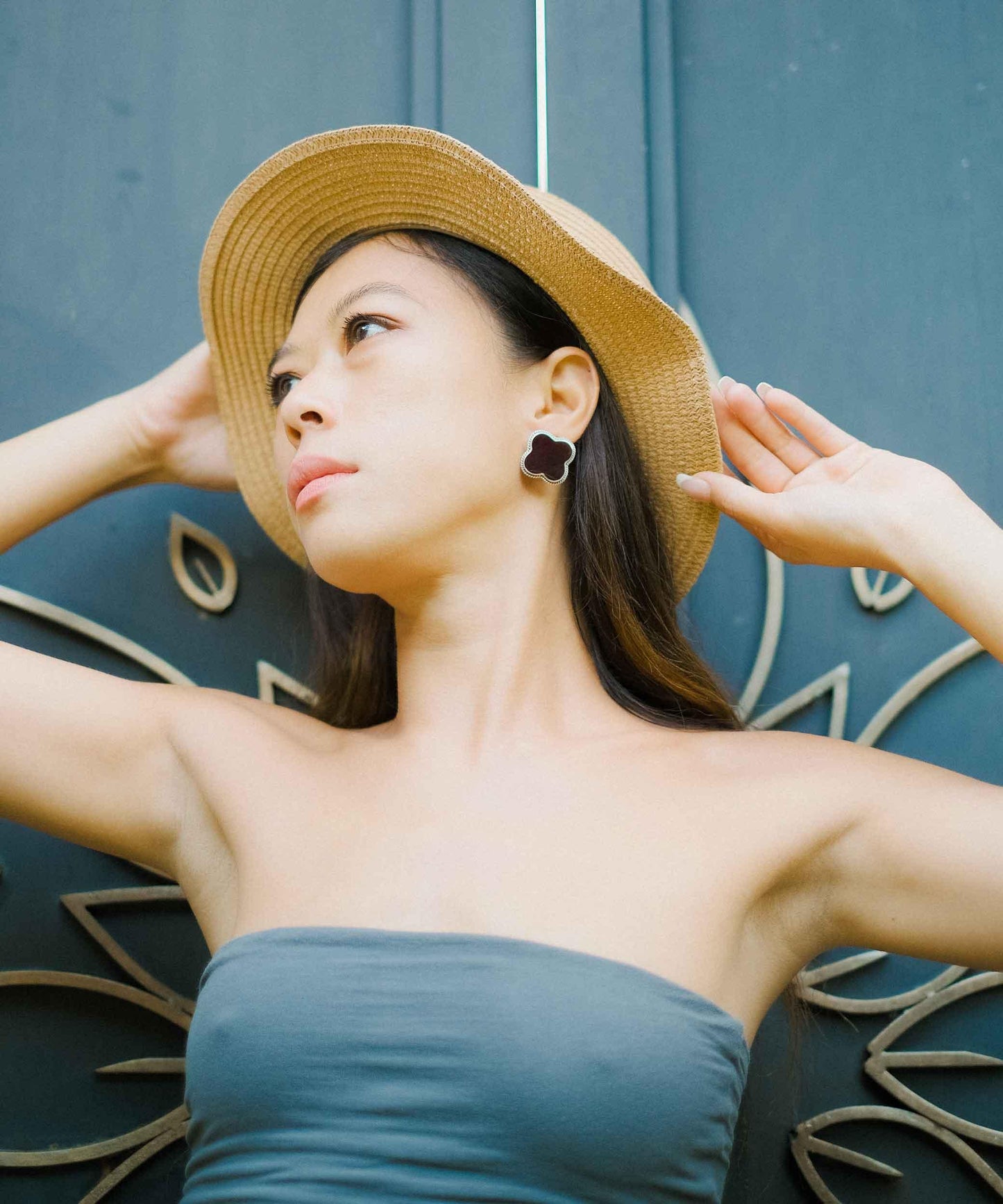 Clover Stud Earrings - Reva Jewellery