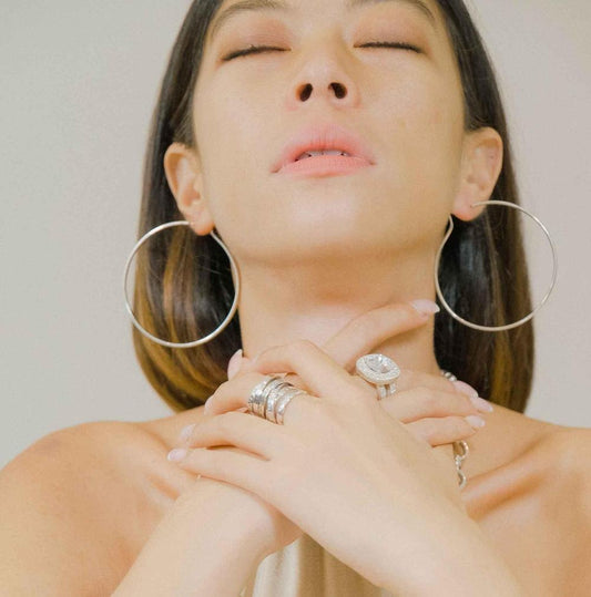 Danil Hoop Earrings - Reva Jewellery