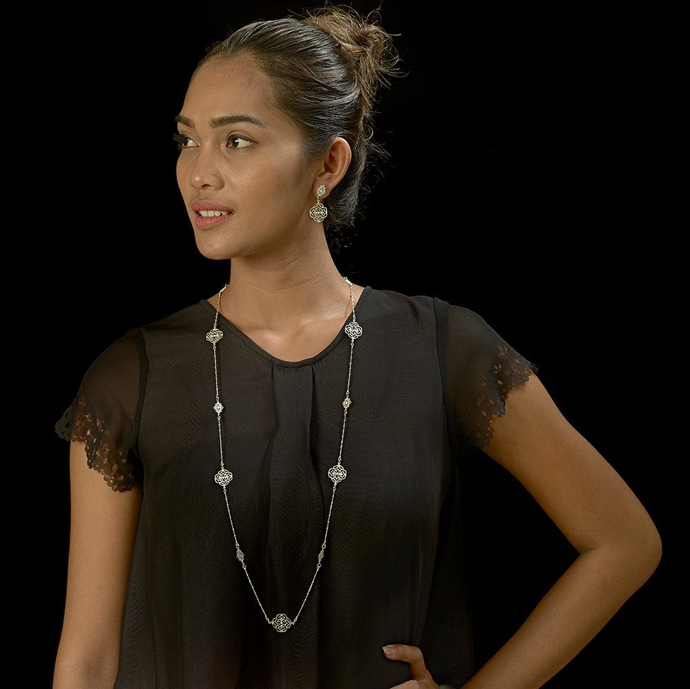The Fleur De Lys Necklace - Reva Jewellery