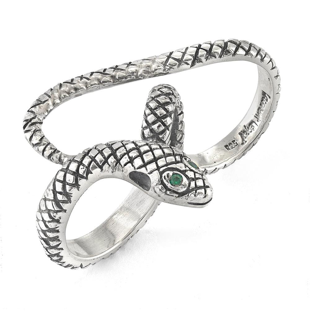 Kaa Snake Ring - Reva Jewellery