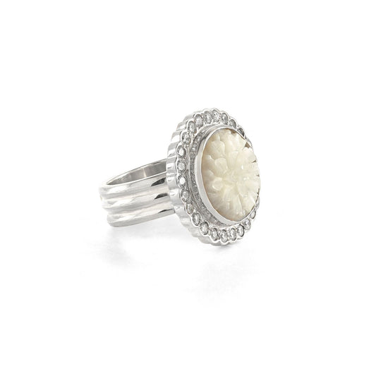 Ally Dahlia Ring - Reva Jewellery