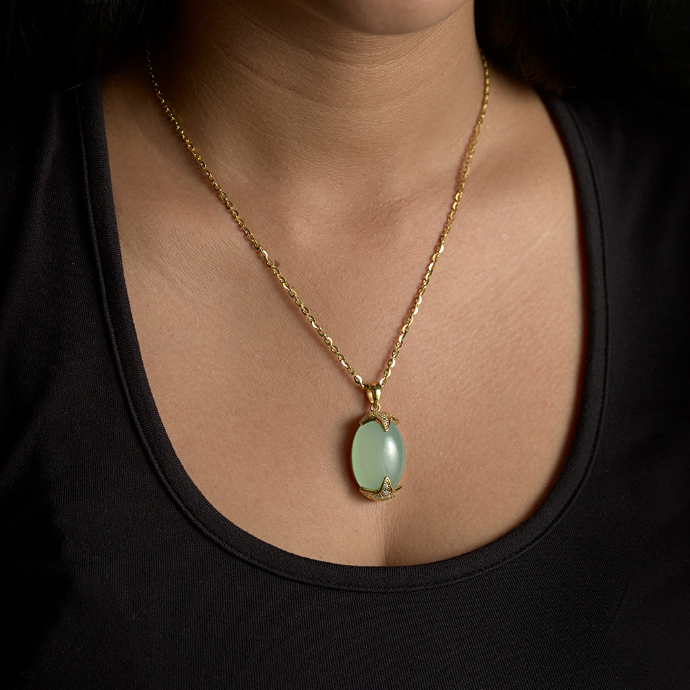 Aqua Star Necklace - Reva Jewellery