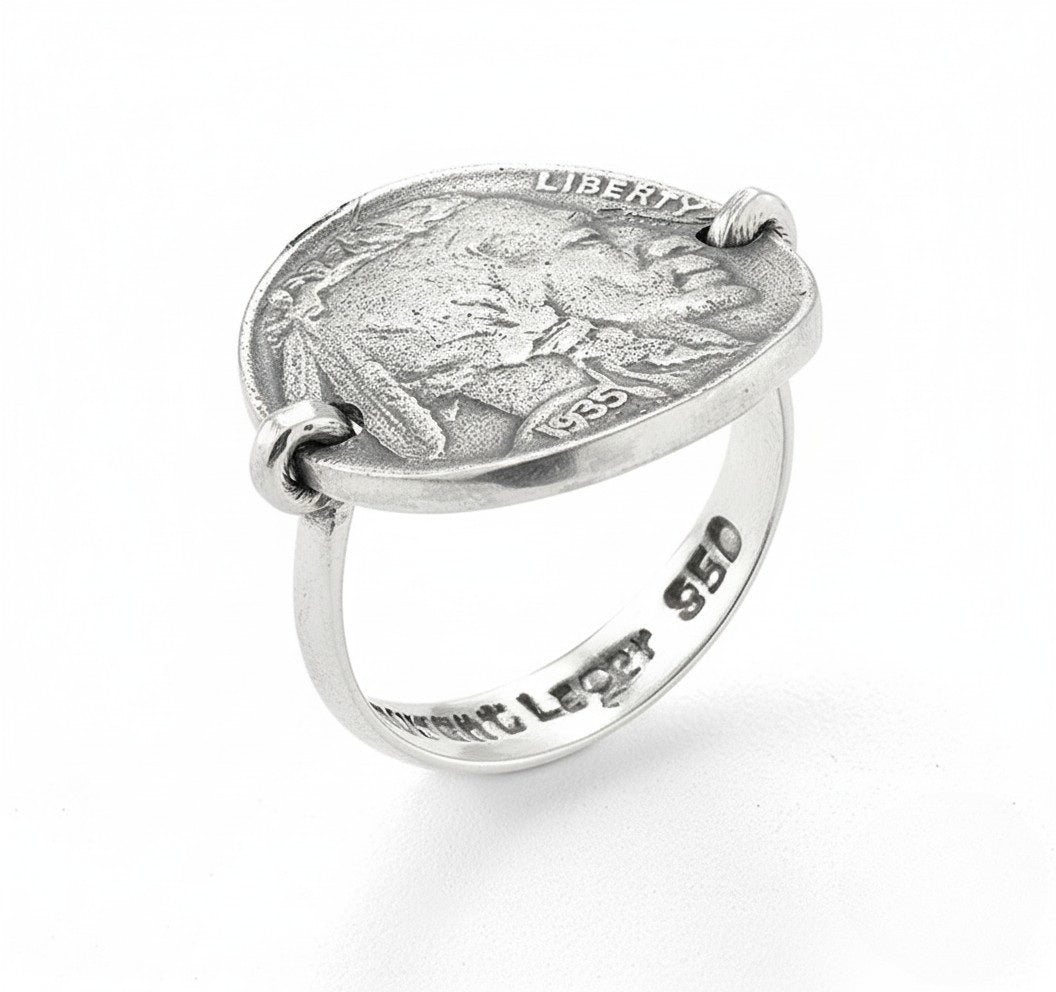 Buffalo Nickel Ring - Reva Jewellery
