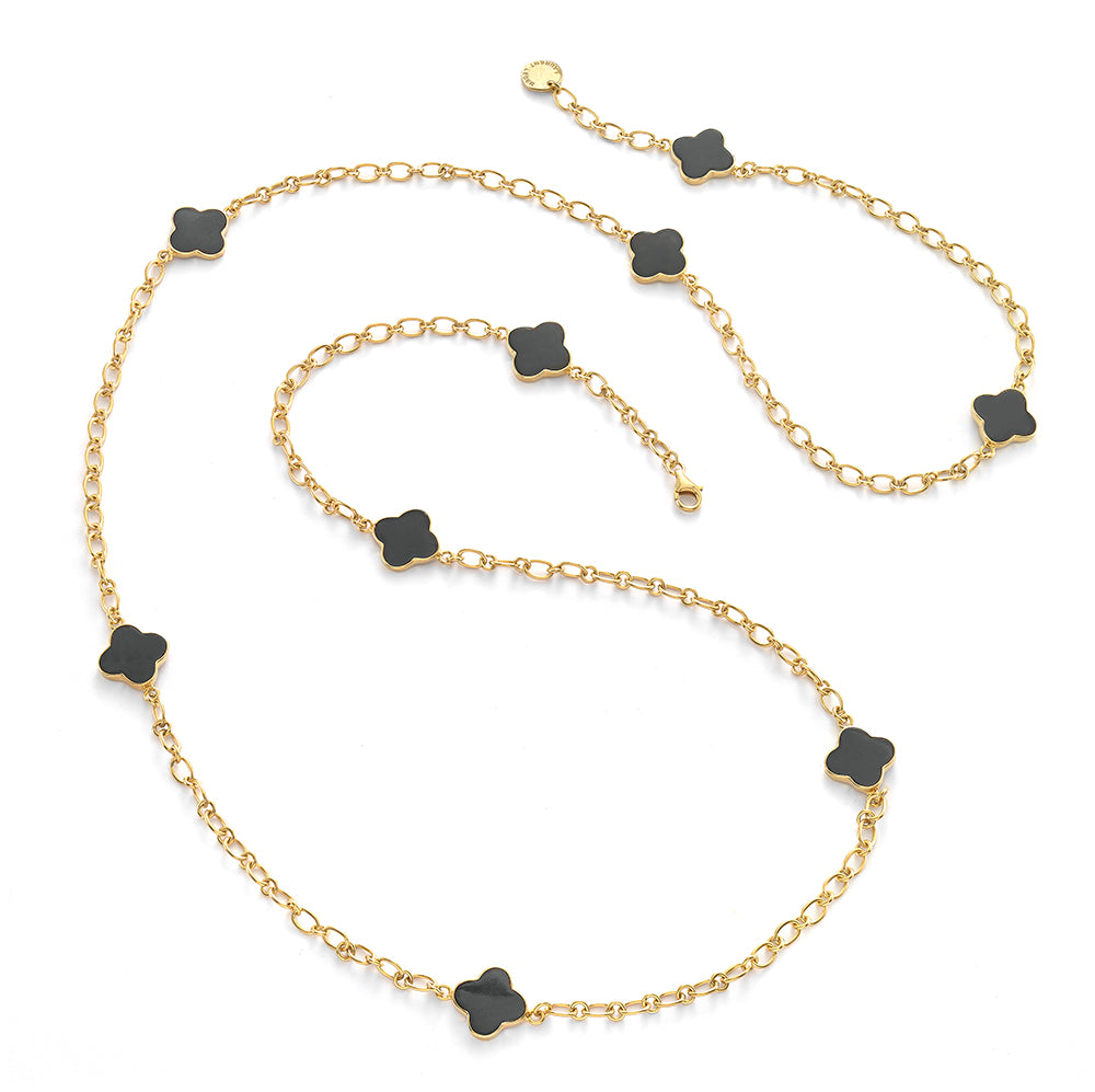 Clover Chain Necklace - Reva Jewellery