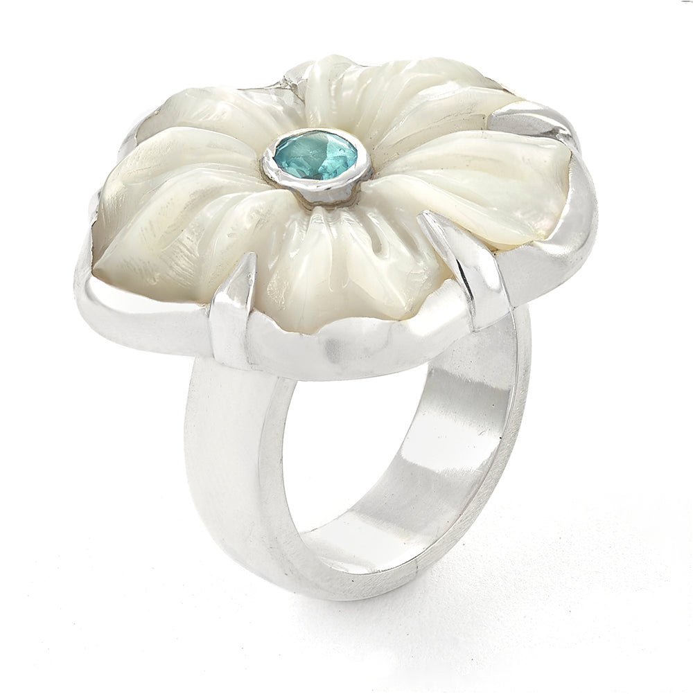 Hibiscus Ring - Reva Jewellery