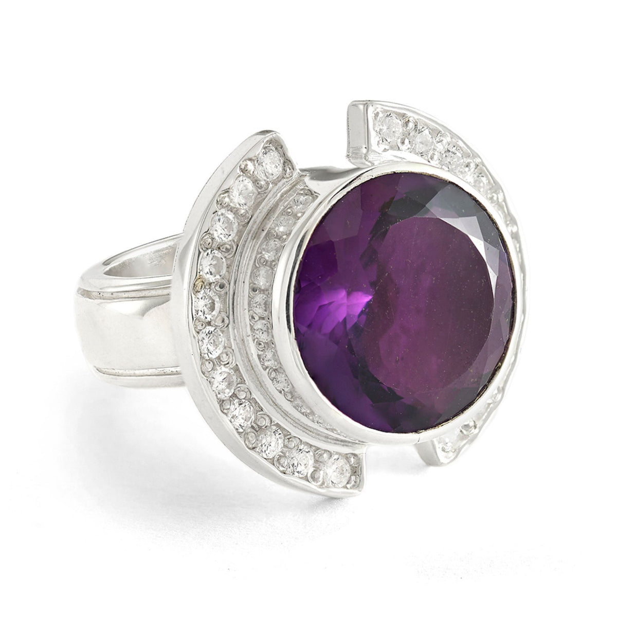 Enigma Amethyst ring