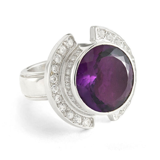 Enigma Amethyst ring
