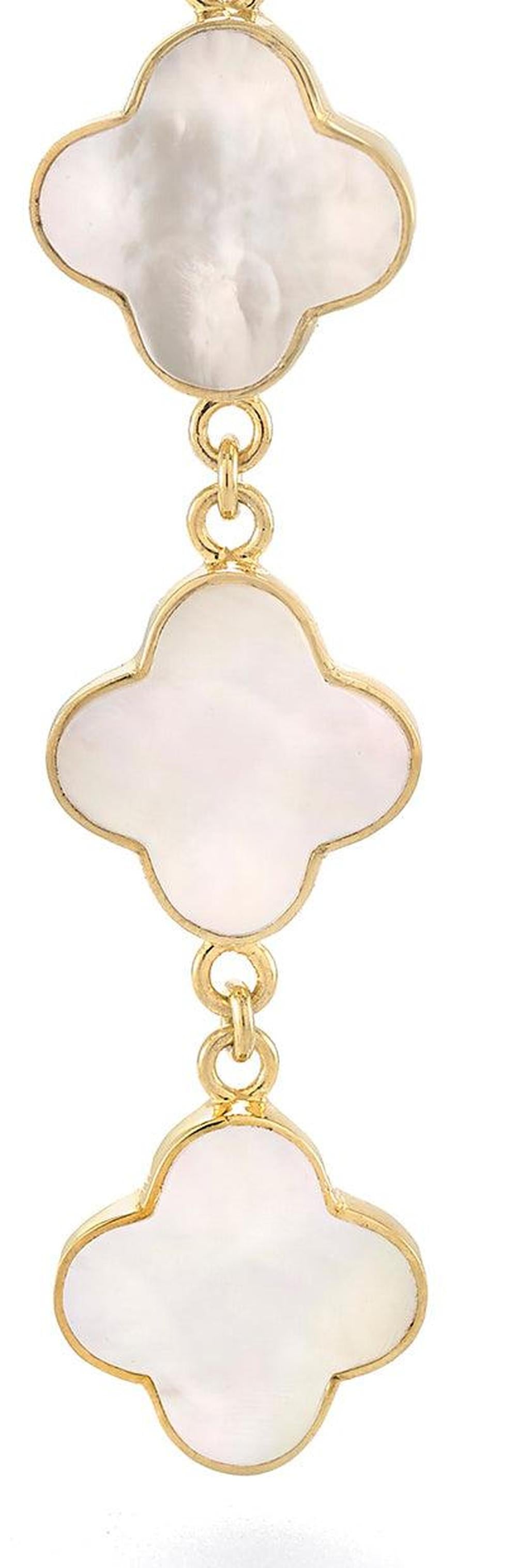 Clover Chandelier Earrings - Reva Jewellery