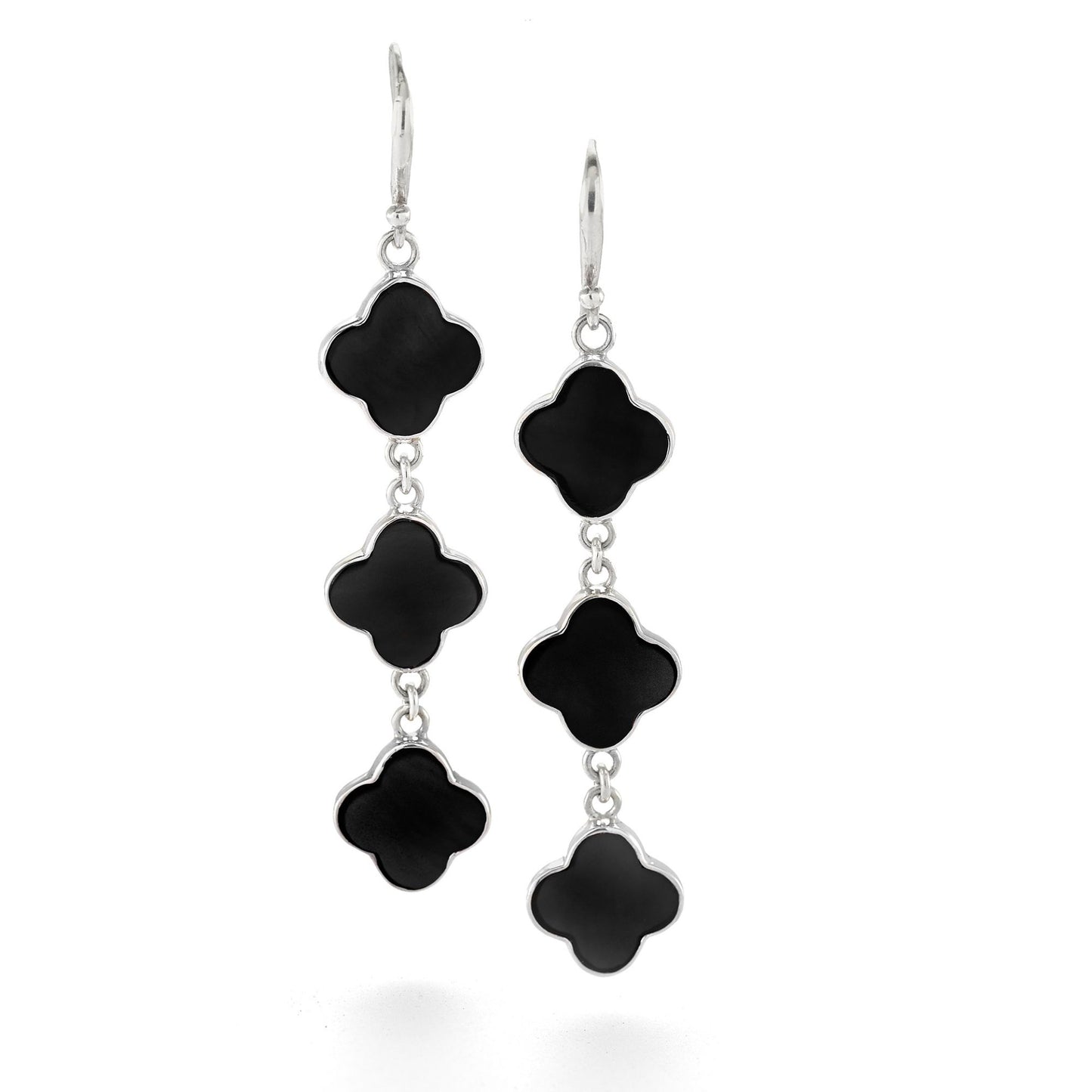 Clover Chandelier Earrings - Reva Jewellery