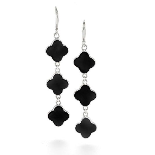 Clover Chandelier Earrings - Reva Jewellery