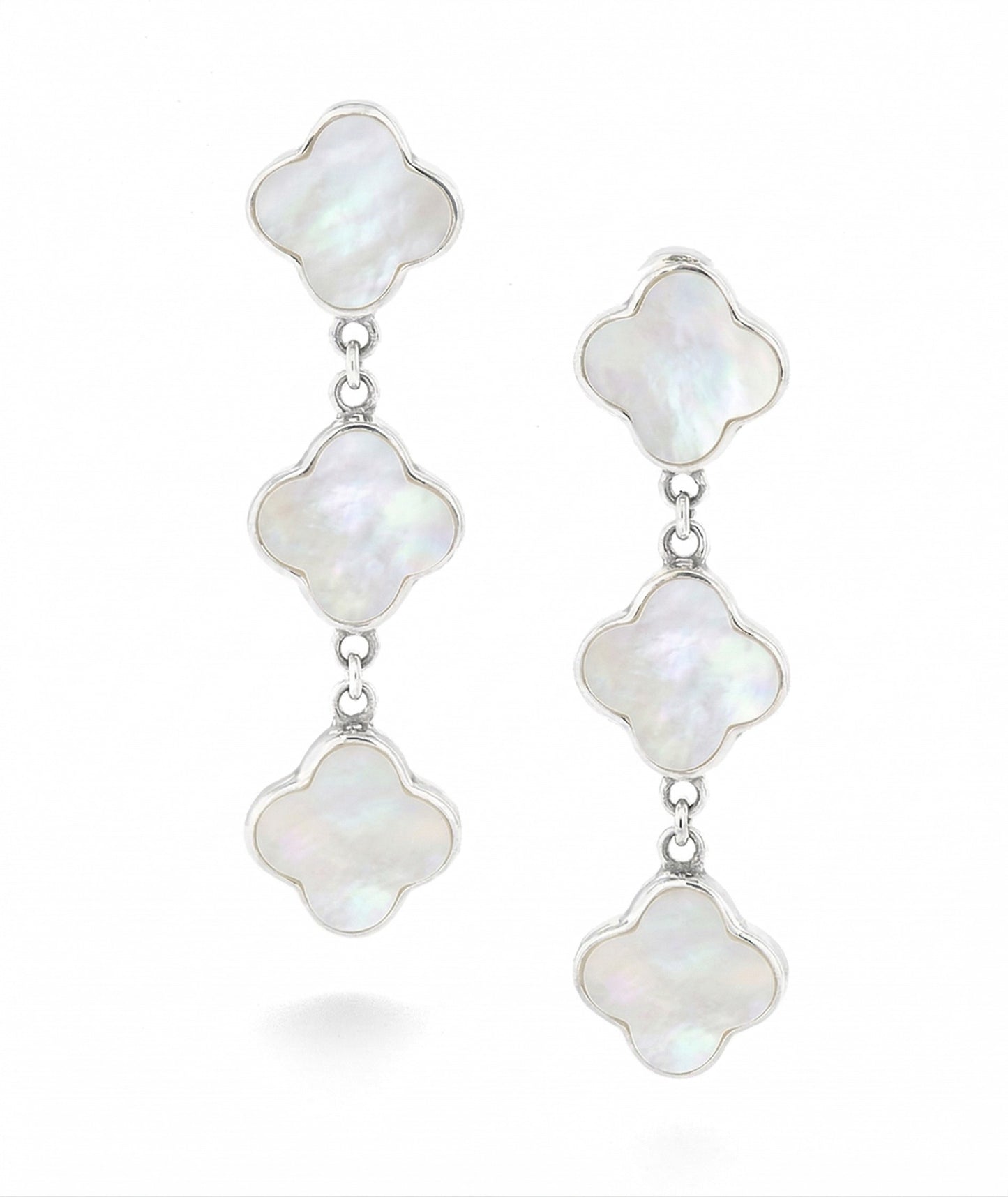 Clover Chandelier Earrings - Reva Jewellery