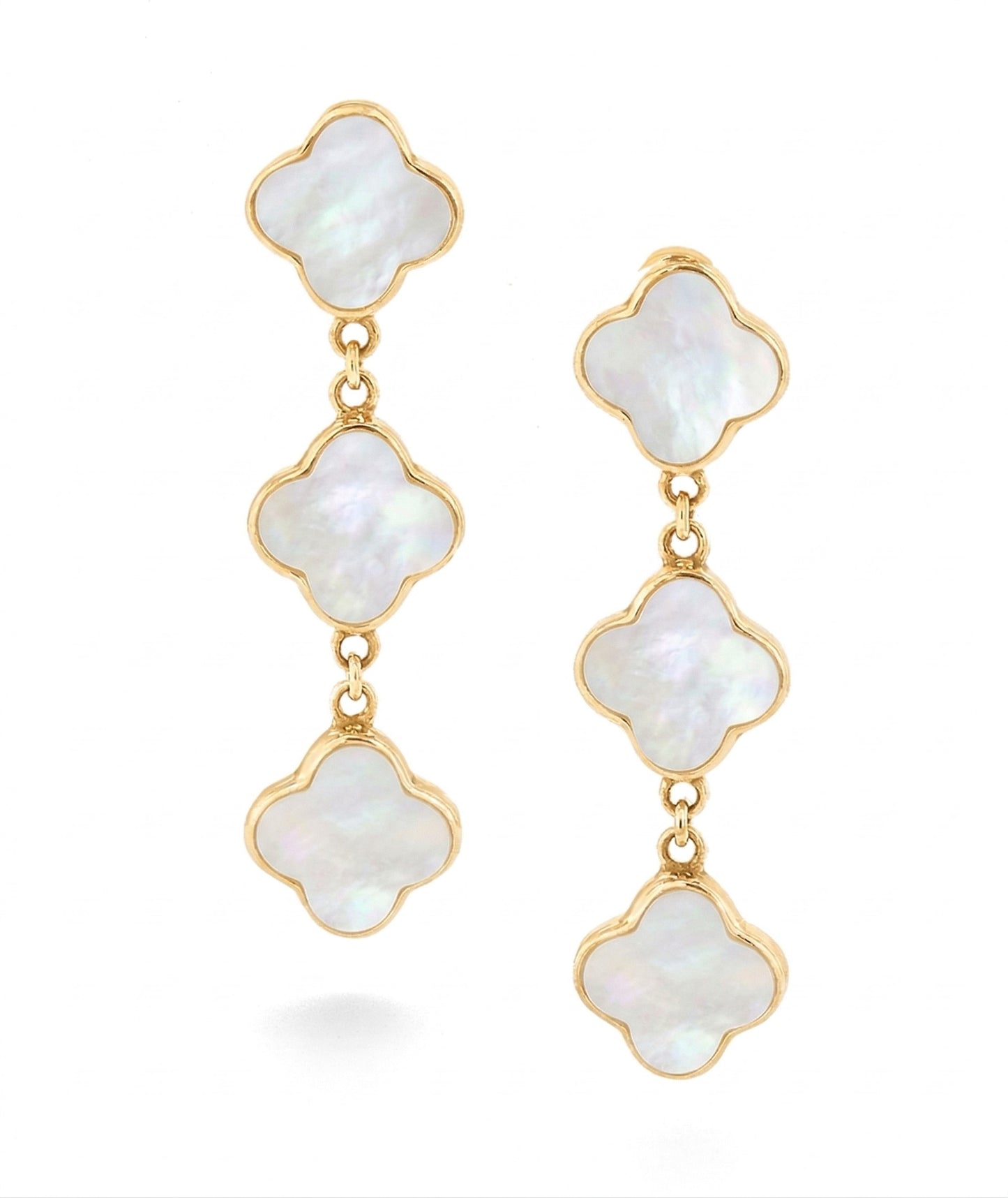 Clover Chandelier Earrings - Reva Jewellery