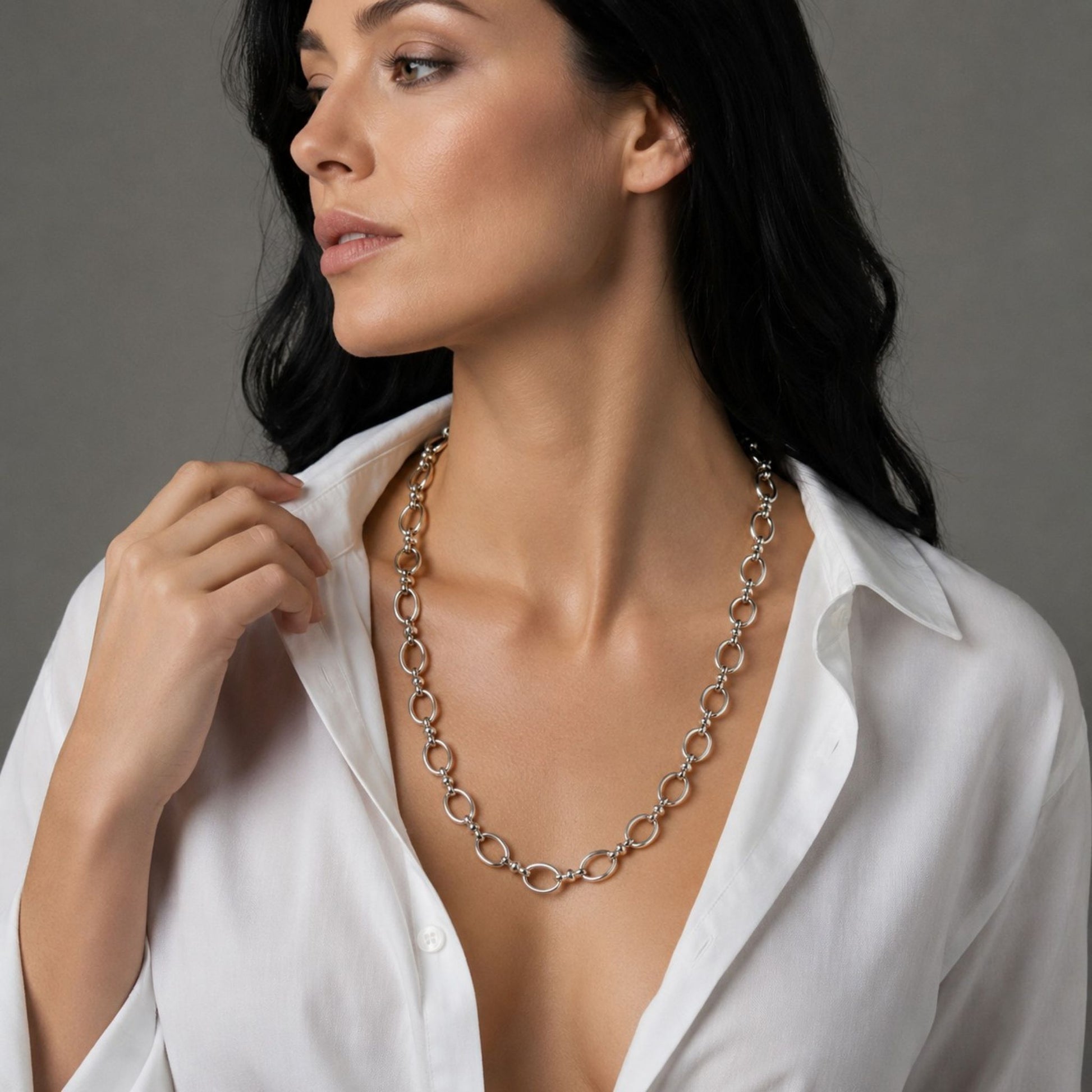 Danil Chain Necklace - Reva Jewellery