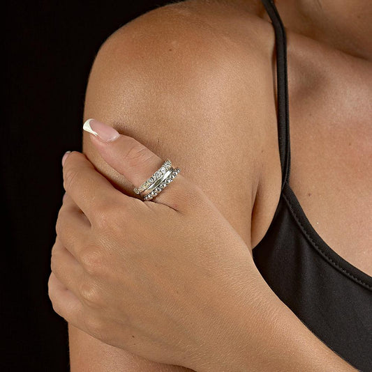 Gaby Stack Rings - Reva Jewellery