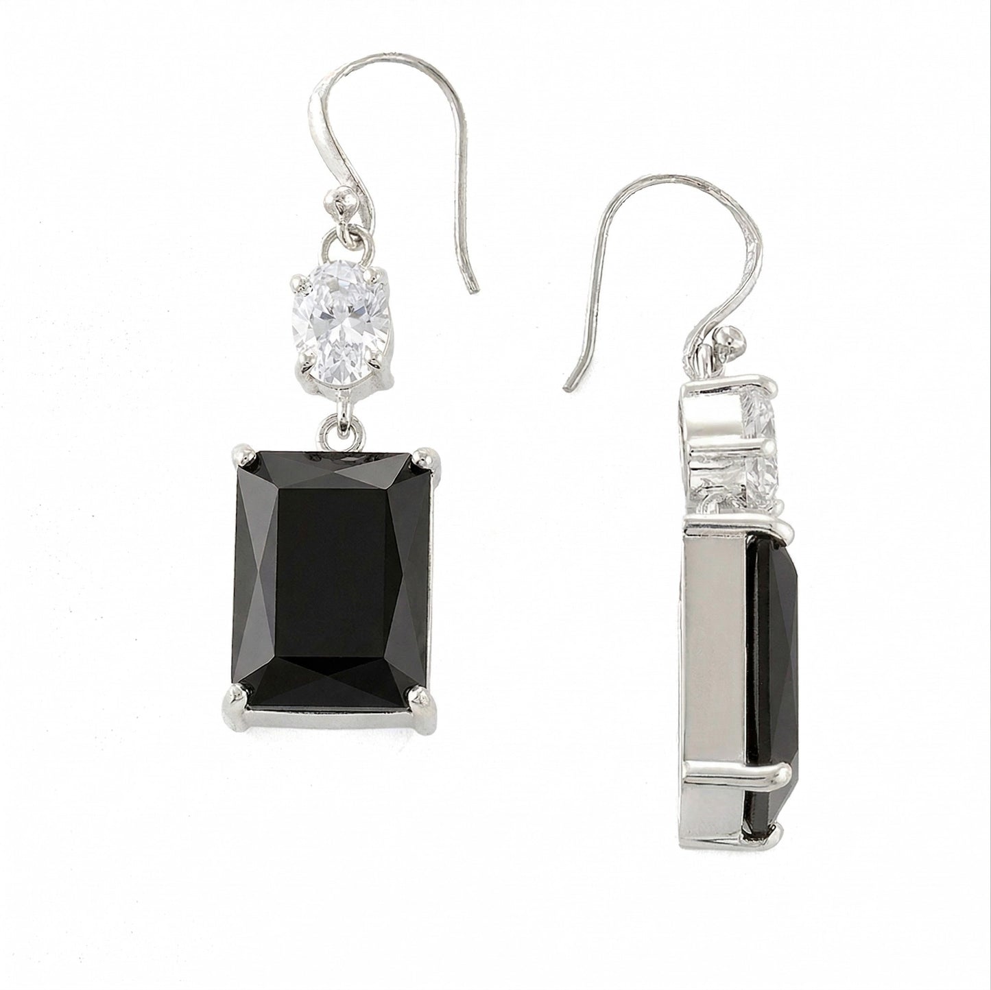 Jet Earrings - Reva Jewellery