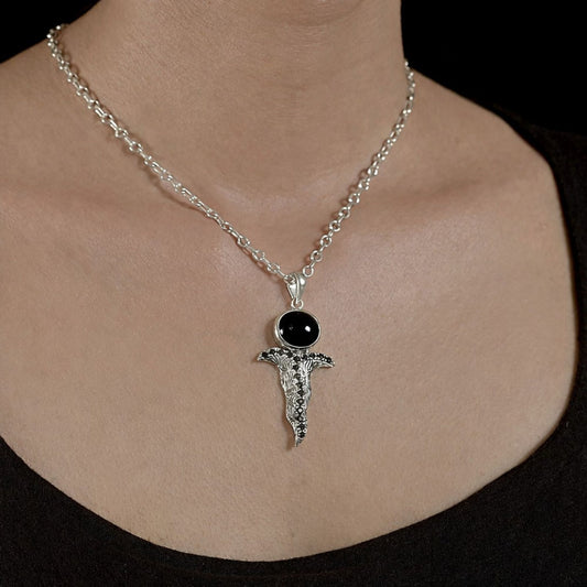 Keris Noir Necklace - Reva Jewellery