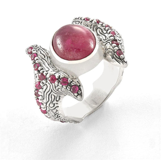 Keris Ring Ruby - Reva Jewellery