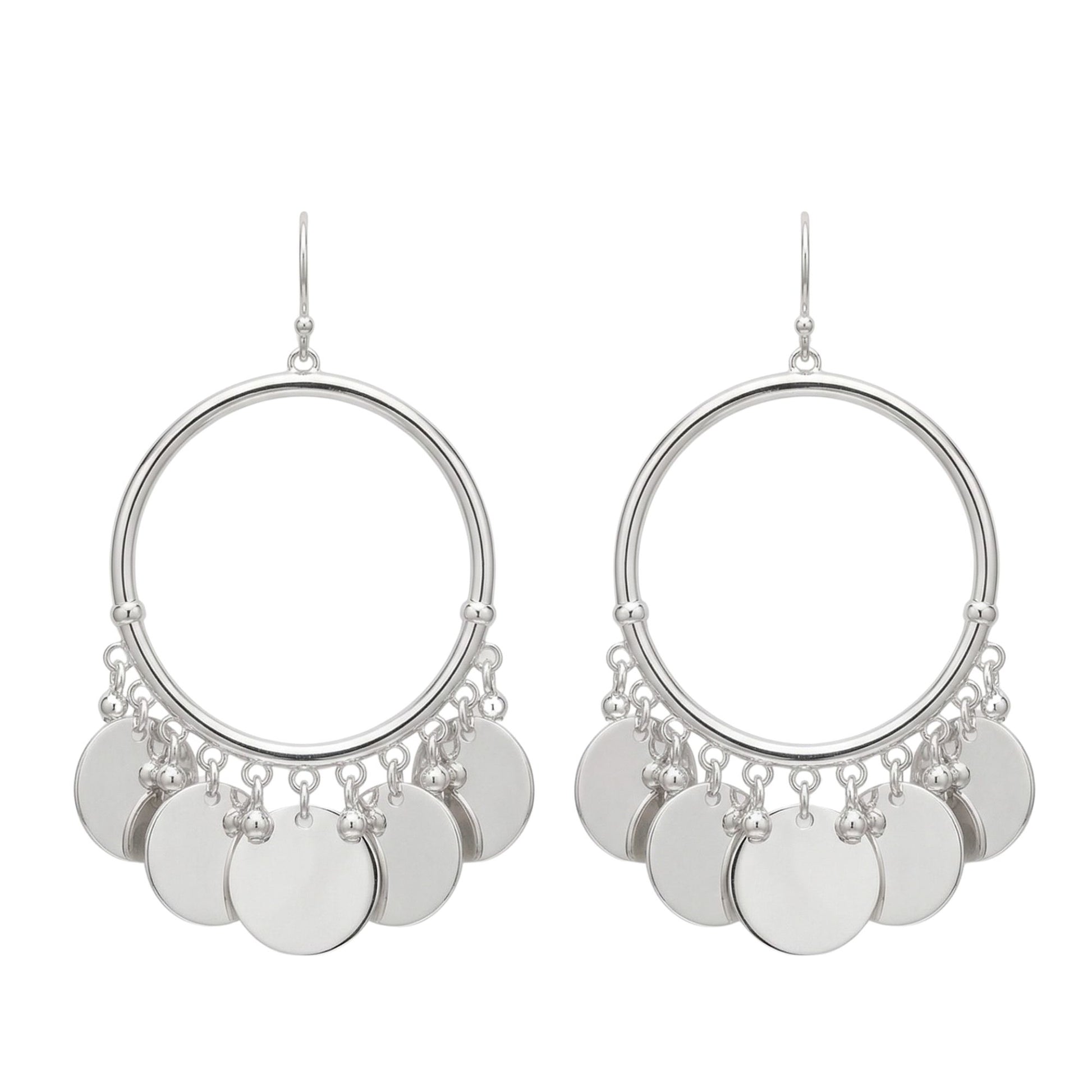 La Gitane Discs Earrings - Reva Jewellery