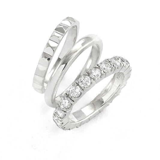 Reina Stack Rings - Reva Jewellery
