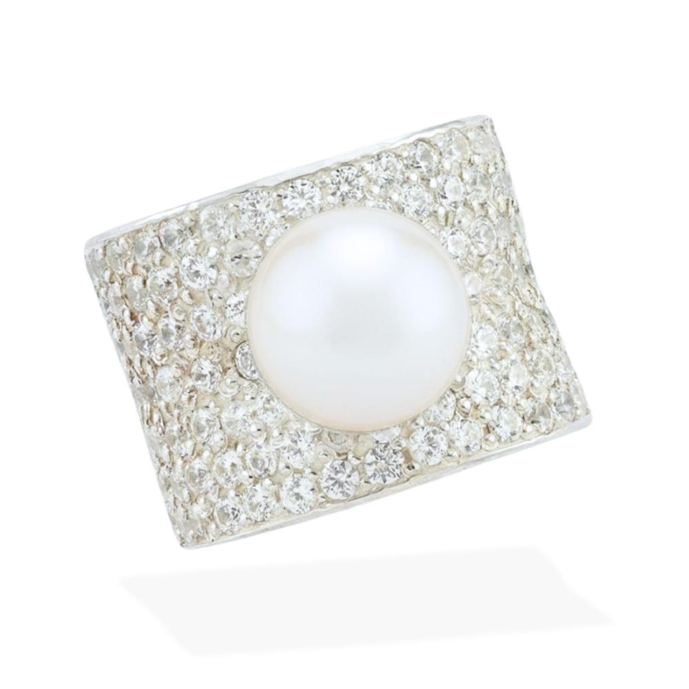 Serena Pearl Ring - Reva Jewellery