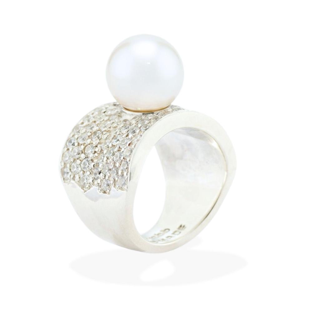 Serena Pearl Ring - Reva Jewellery