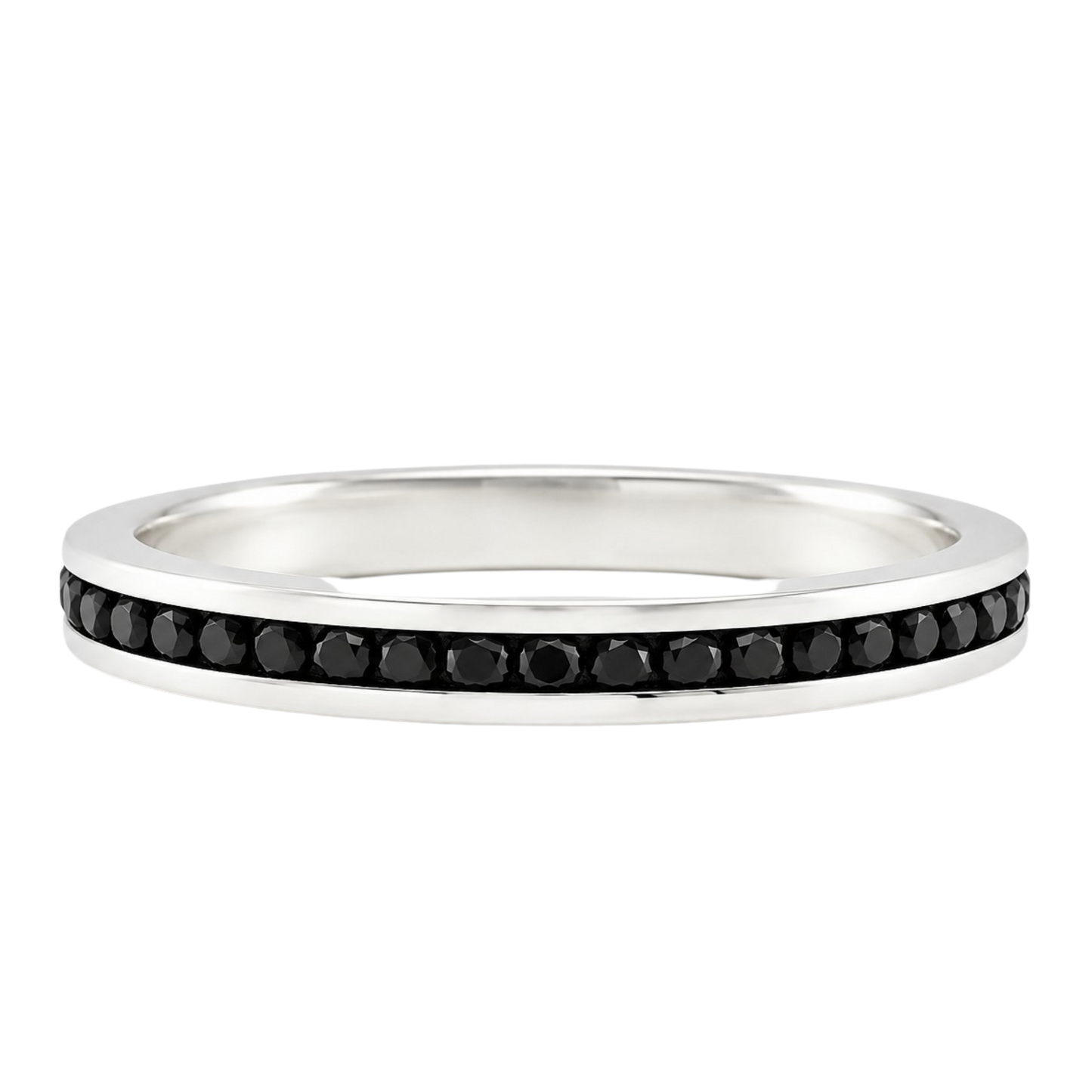 Signature Band Noir - Reva Jewellery