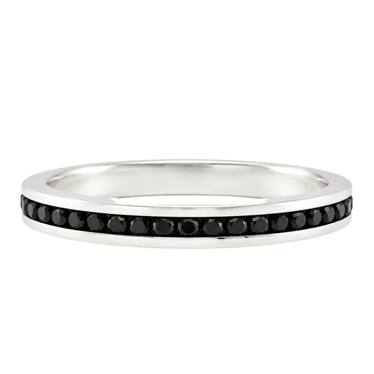 Signature Band Noir - Reva Jewellery