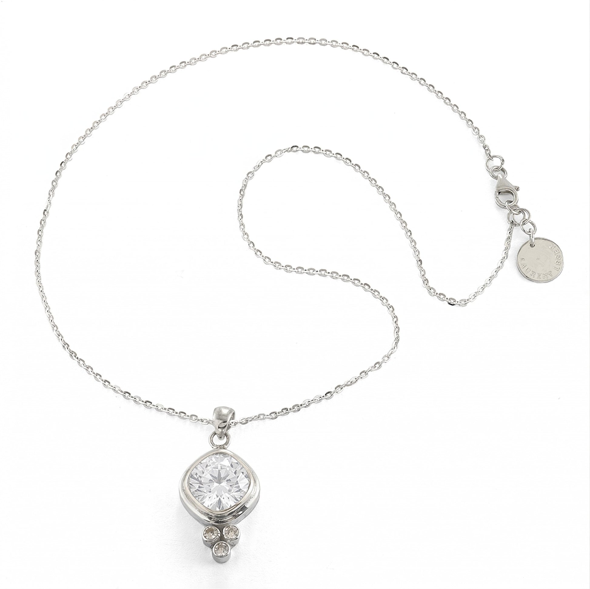 Three Little Stones Necklace - Reva Jewellery