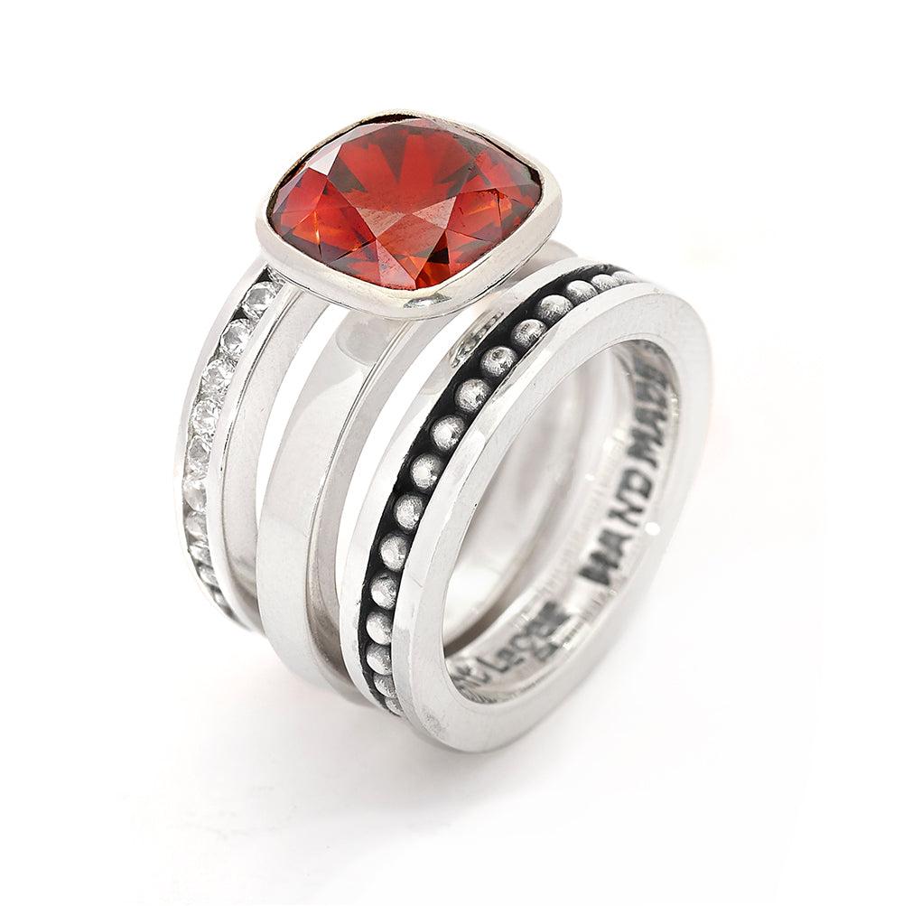 Tiga Stack Rings - Reva Jewellery