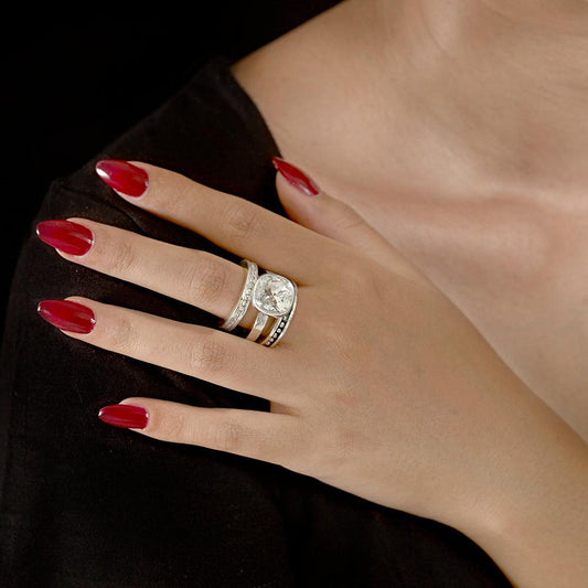 Tiga Stack Rings - Reva Jewellery
