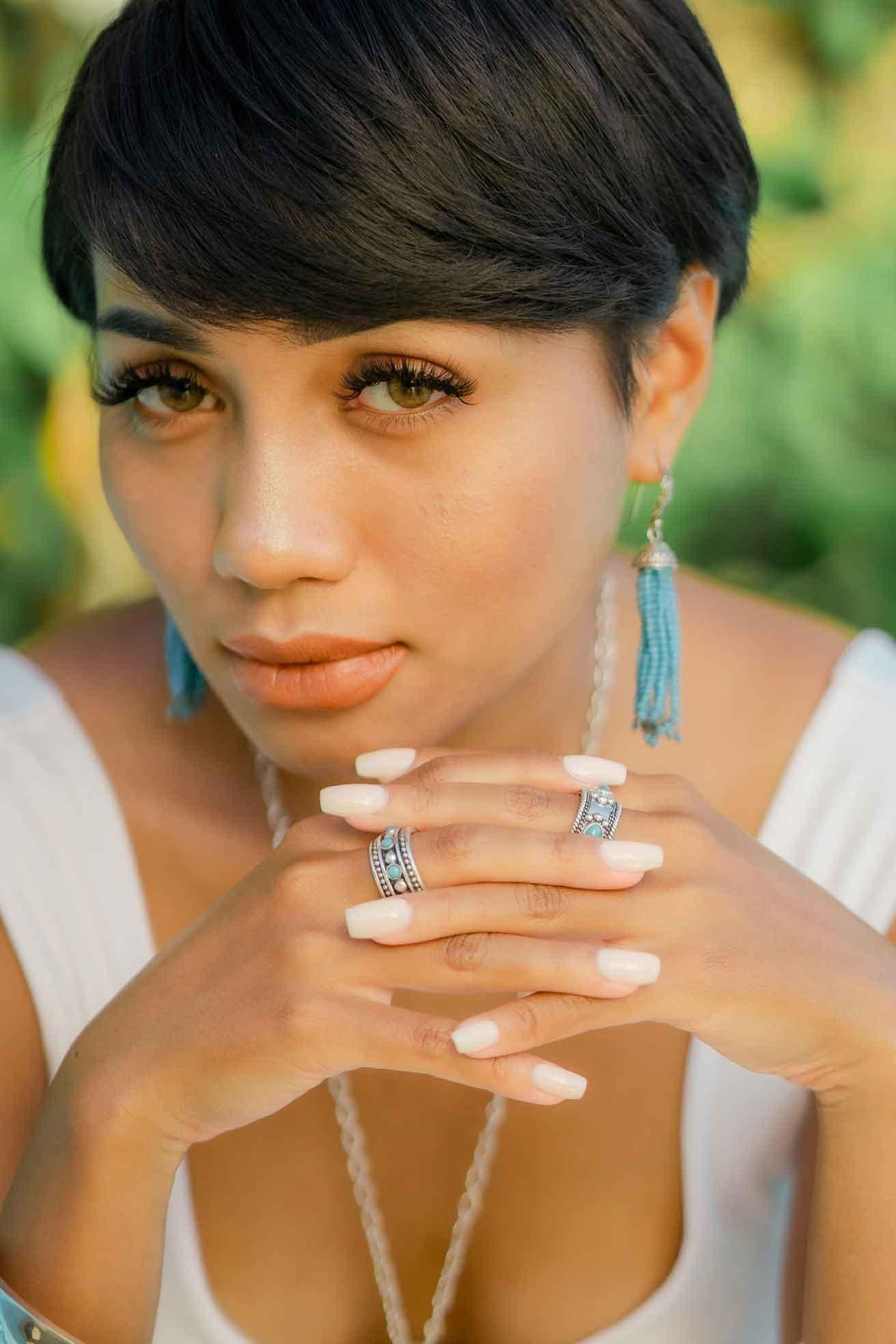 Alisha Turquoise Ring-Reva Jewellery