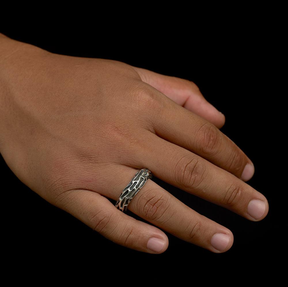 Bark Ring - Reva Jewellery