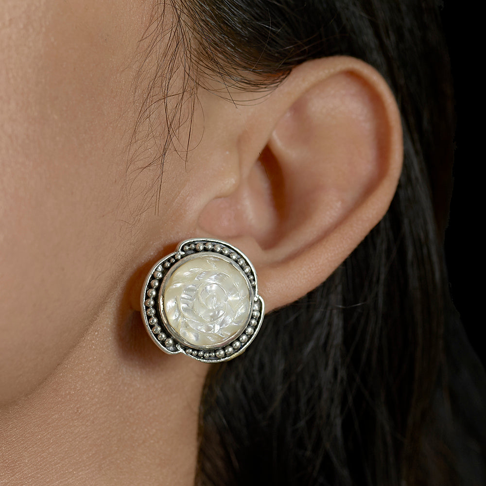 Pivoine Earrings - Reva Jewellery
