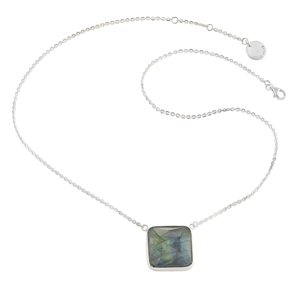 Lulu Labradorite Necklace - Reva Jewellery