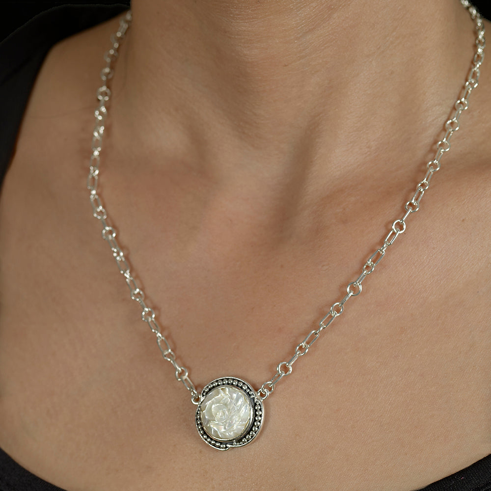 Pivoine Necklace - Reva Jewellery